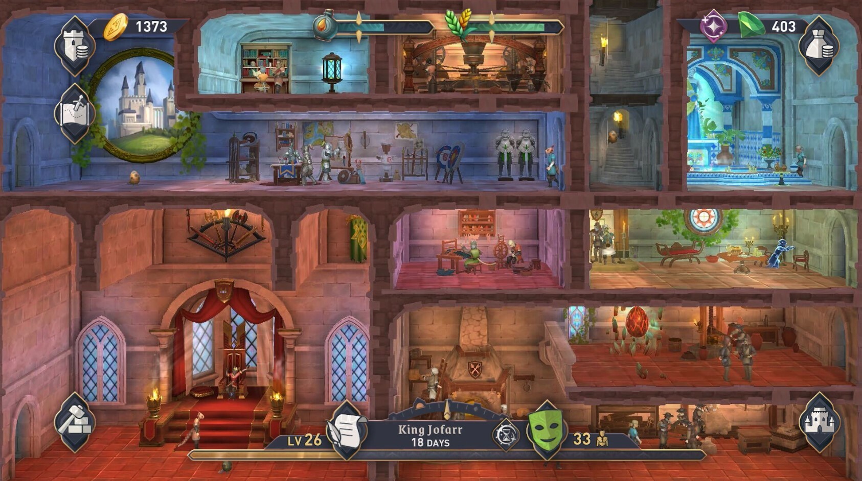 The Elder Scrolls Castles Gameplay