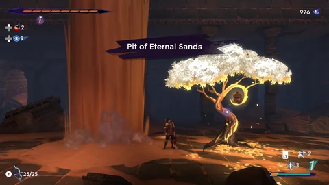 The Lost Crown Pit of Eternal Sands