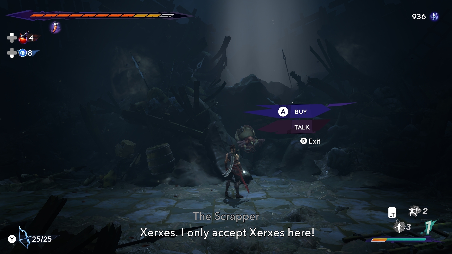 The Lost Crown Xerxes Scrapper