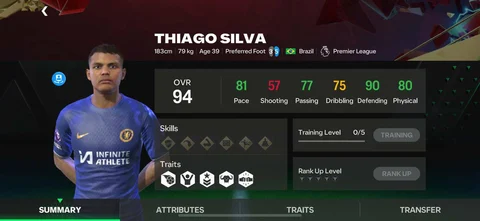 Thiago Silva 94 fc mobile