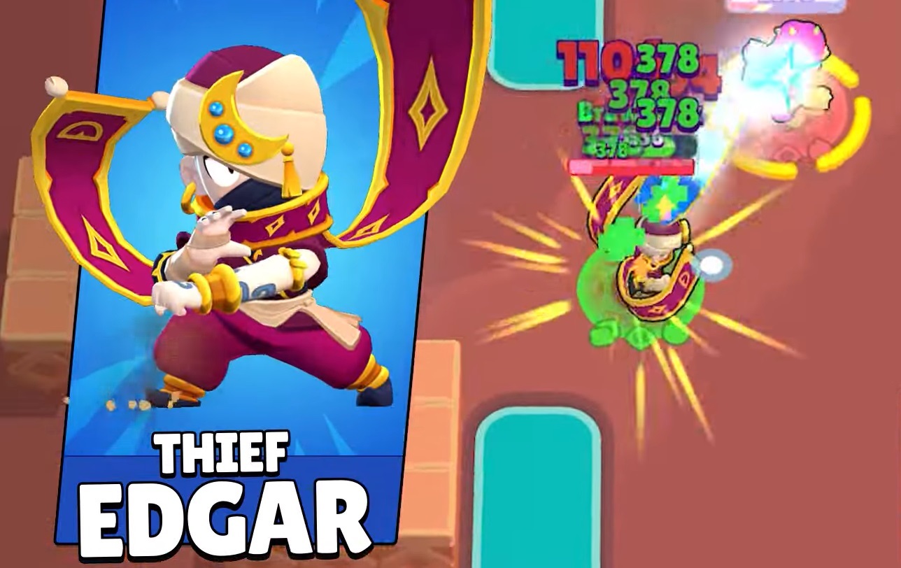 Brawl Stars Sands Of Time Skins Thief Edgar Supercell