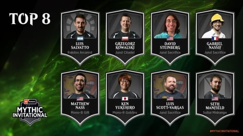 This is how the Mythic Invitational Top 8 looks like