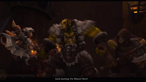 Thrall broke Baine out of Orgrimmar VI