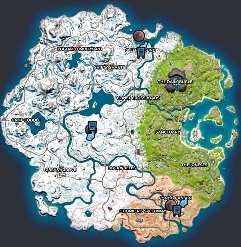 Thrashball Fanartikel Locations Fortnite