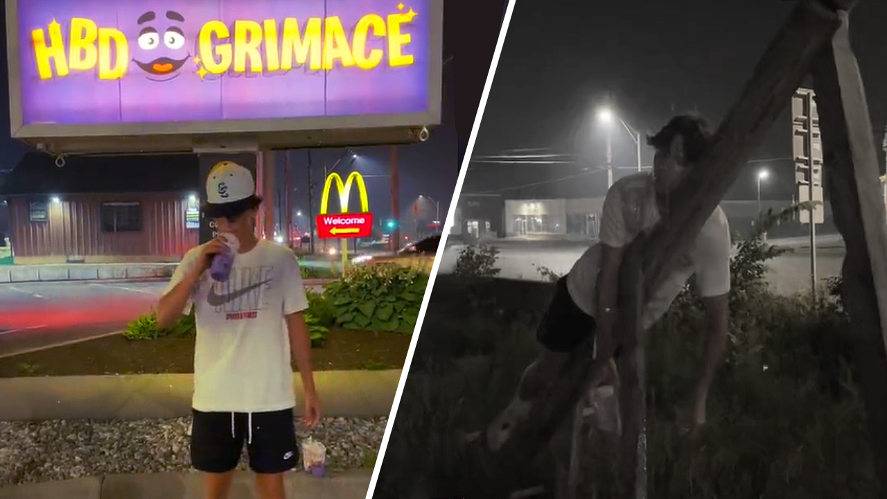 Thumbnail Grimace Shake