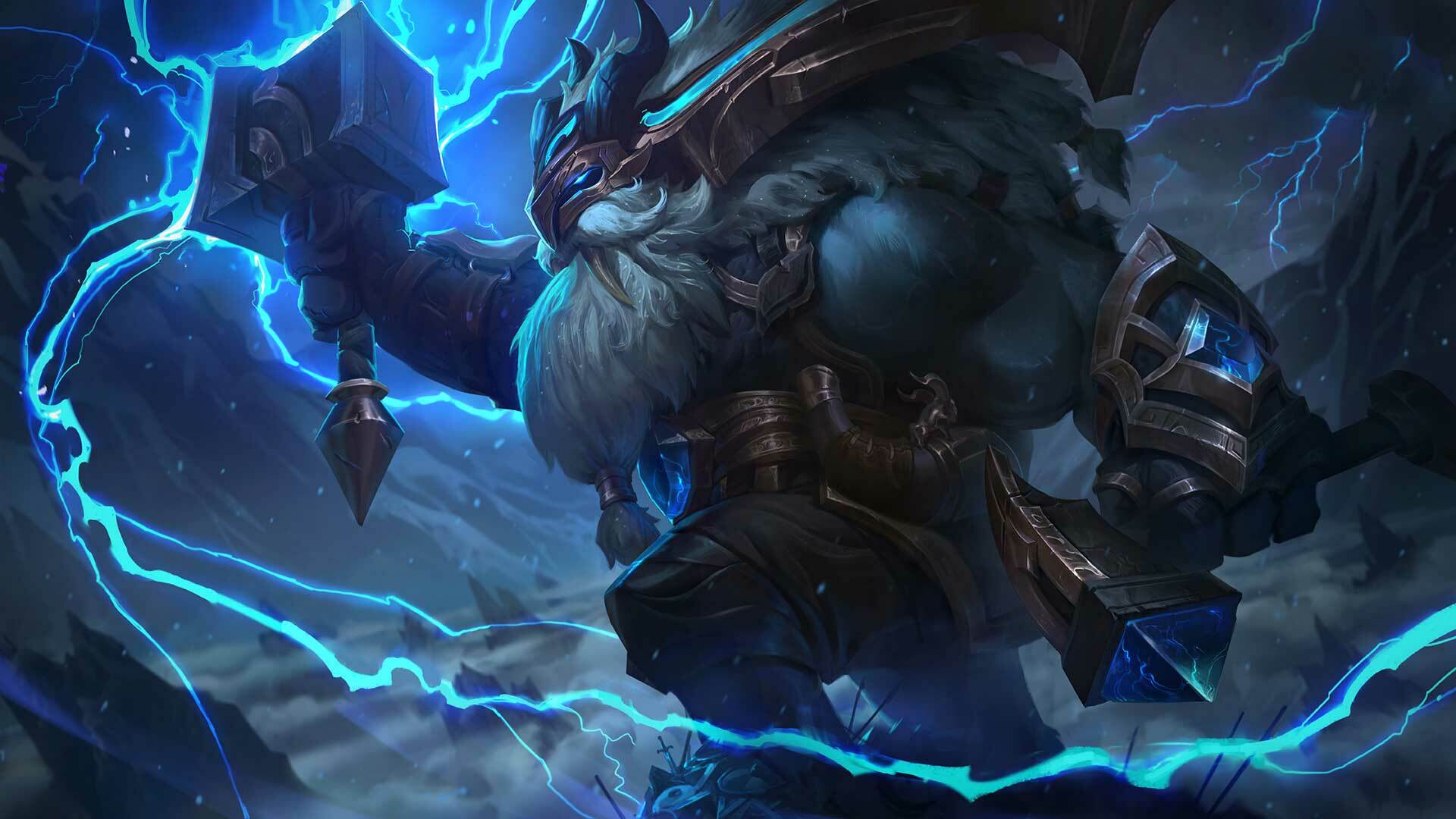 League of Legends Wild Rift Patch 4.2 Champion Skins Guide Riot Games Thunderlord Ornn skin