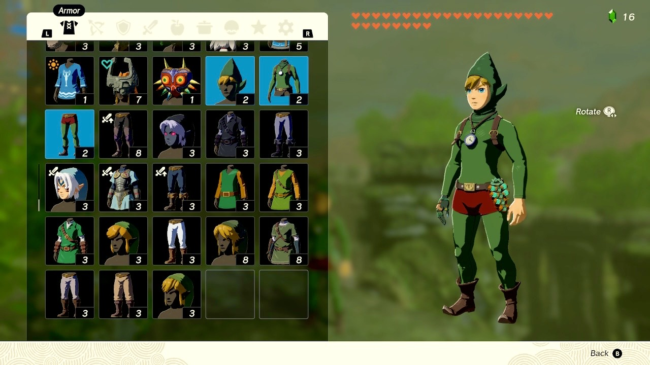 Zelda: Tears of the Kingdom Tingle Armor Set