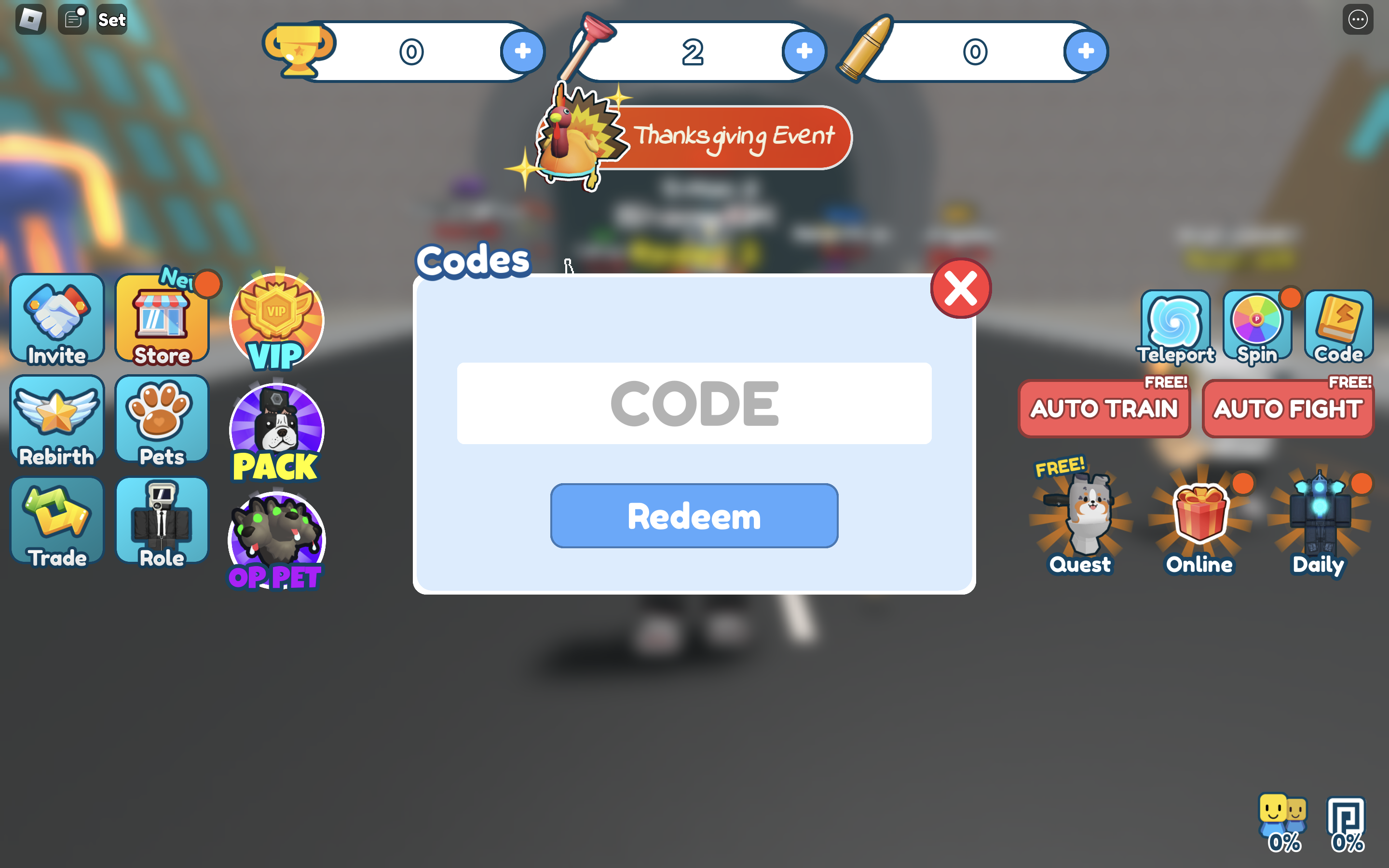 Toilet Fighting Simulator how to redeem codes