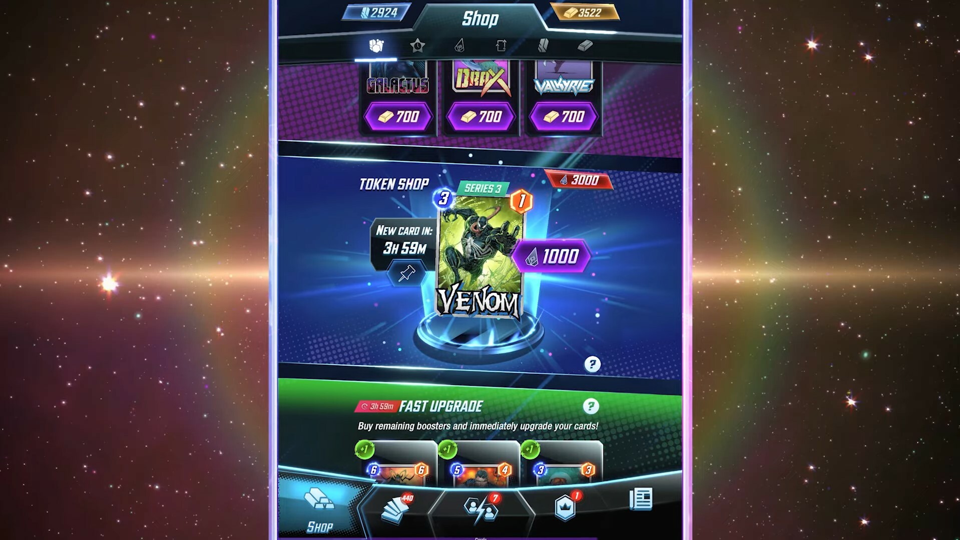 Token Shop Marvel Snap