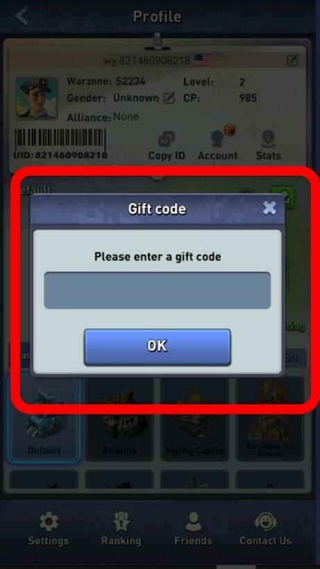 Top War Battle Game Gift Codes 3
