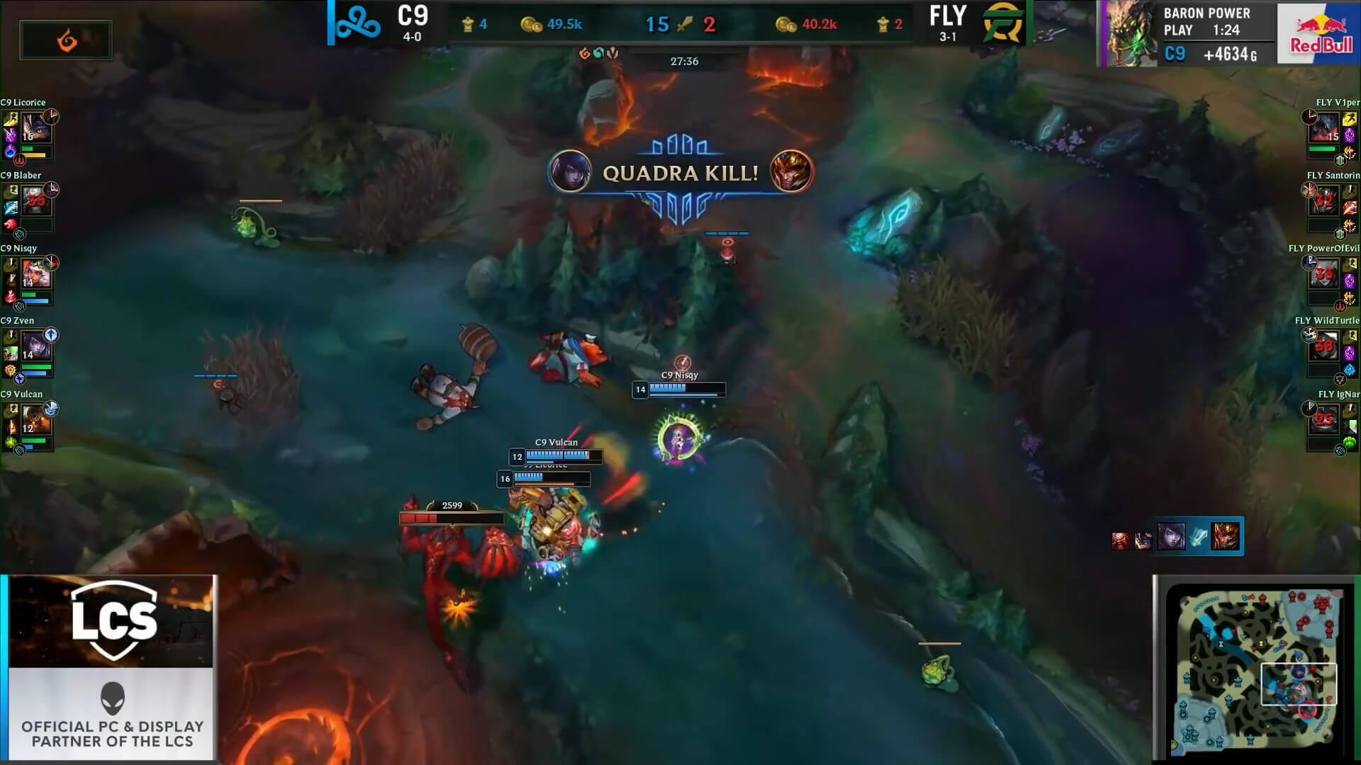 Top5 LCS Week3 C9 Zven