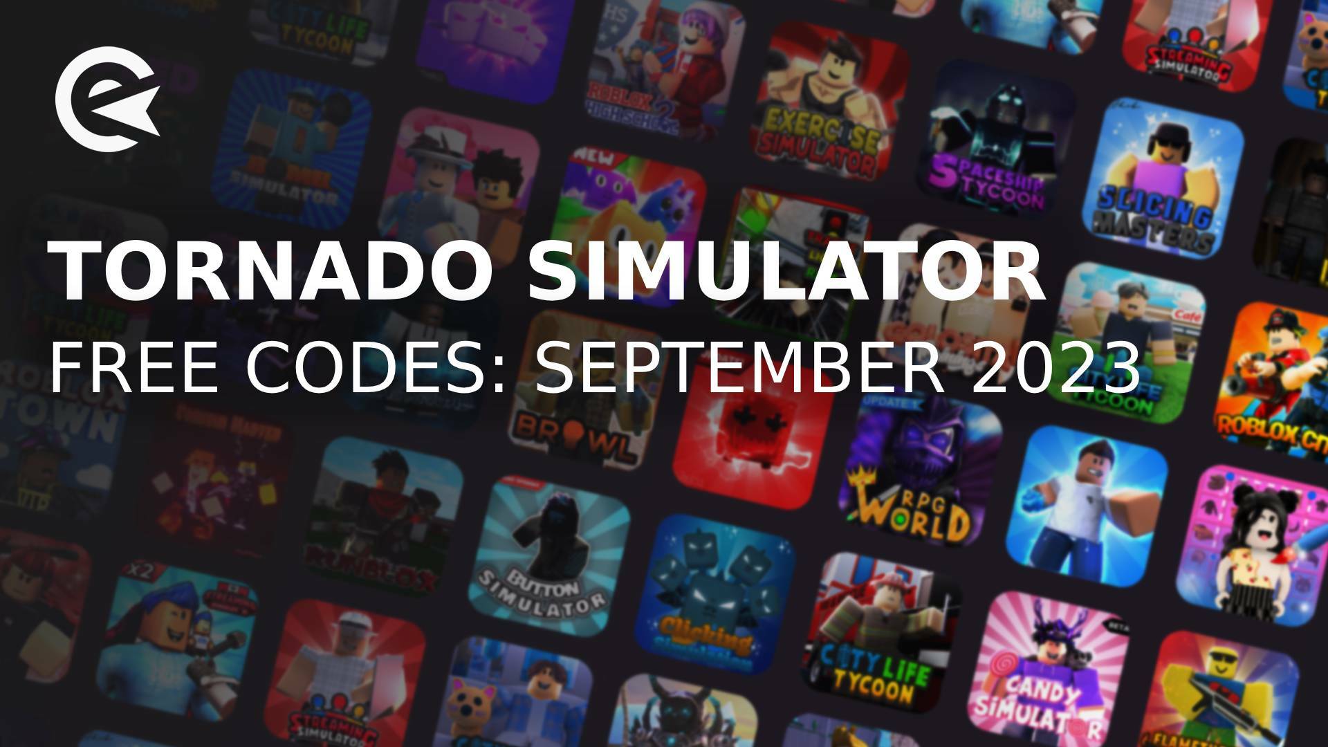 tornado simulator codes september 2023