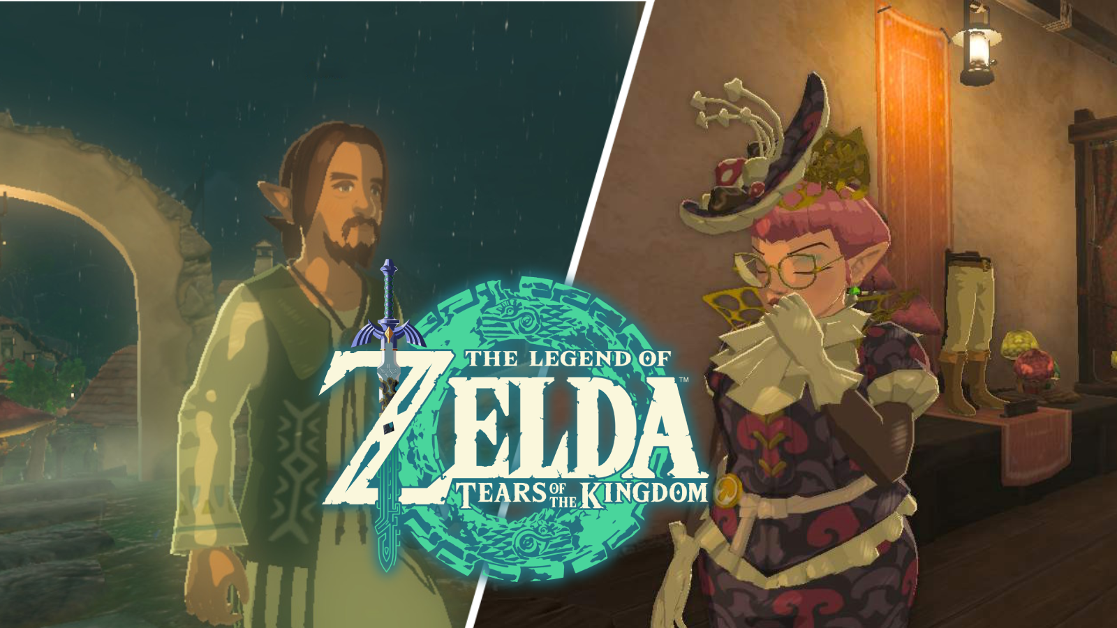 Zelda: Tears of the Kingdom Hateno Village Mayoral Election Quest between Reede and Cece