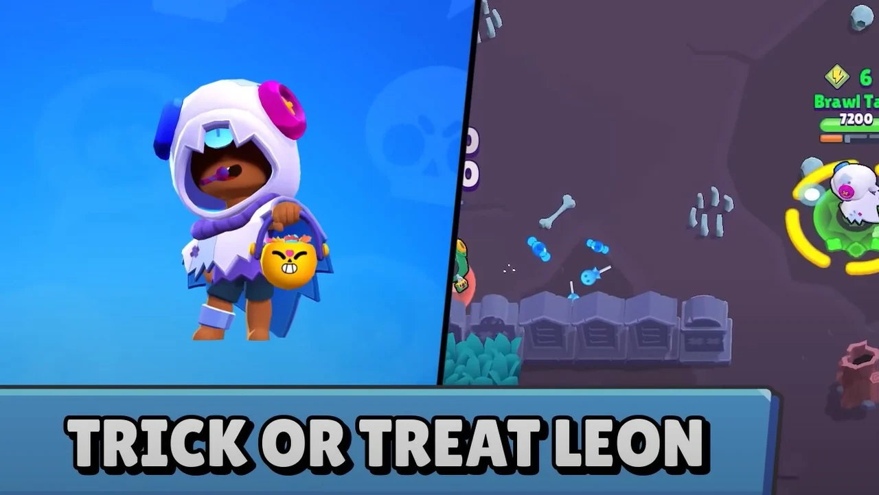 Brawl Stars Season 14 Robot Factory Trick or Treat Leon Supercell