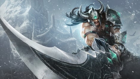 Tryndamere no skin