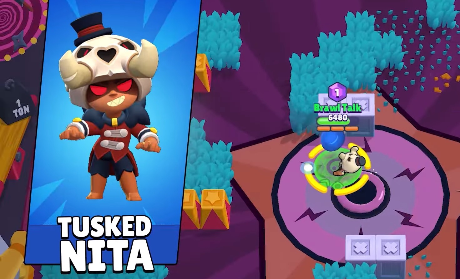 Brawl Stars Season 21 New Skins Tusked Nita