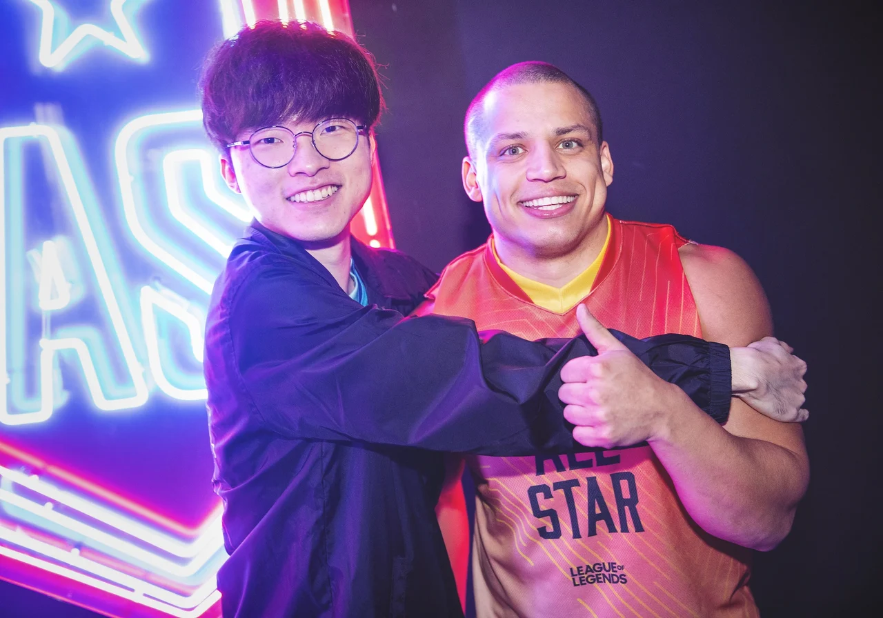 Tyler1 and Faker