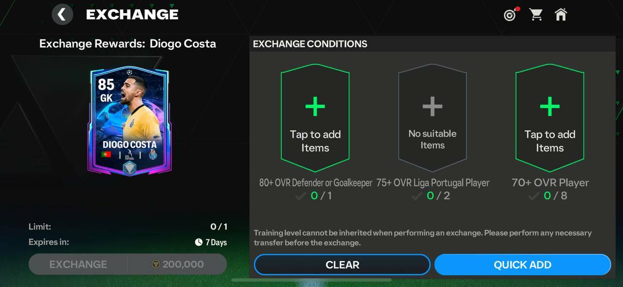 ucl diogo costa requirements