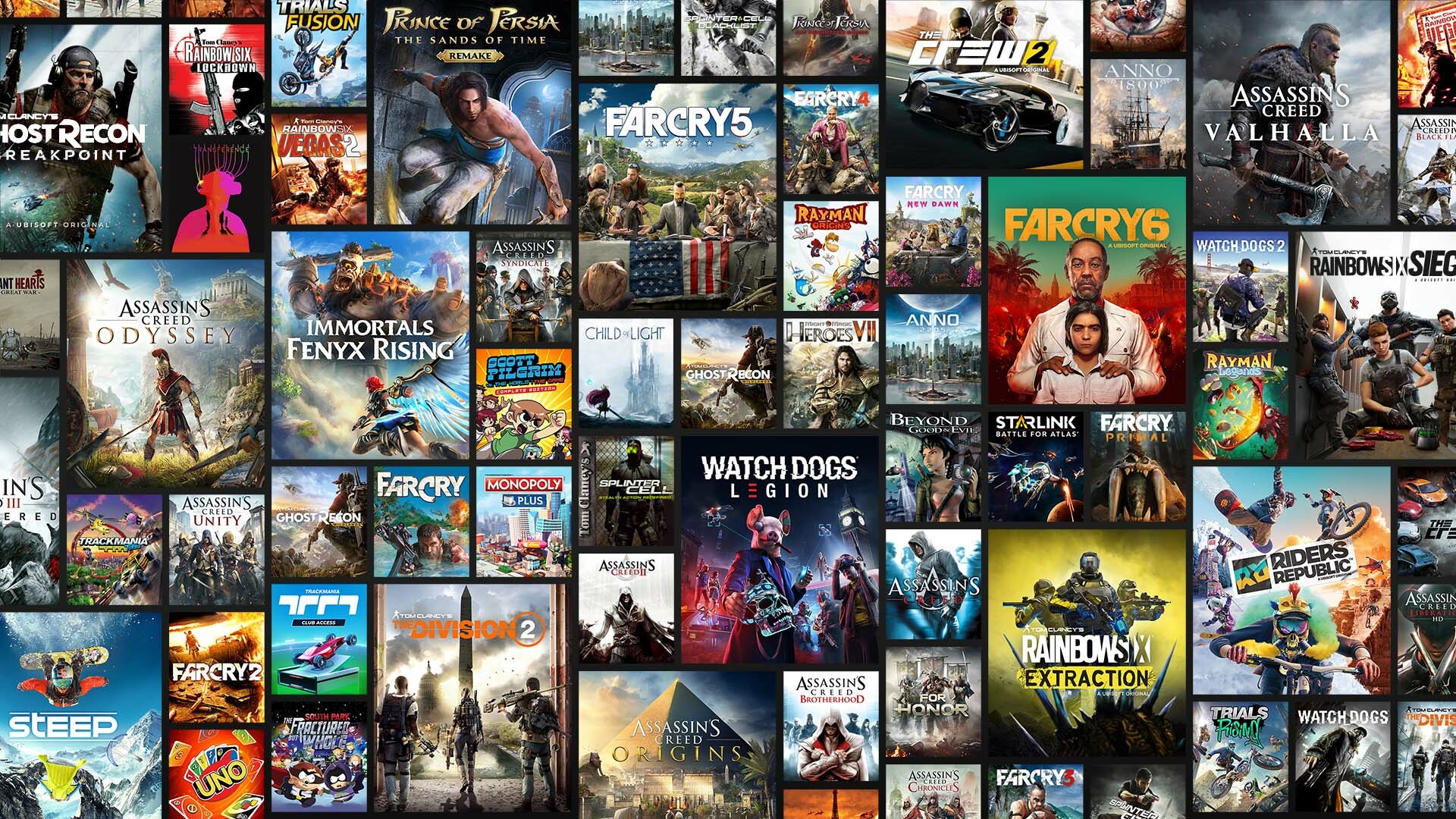 Ubisoft games