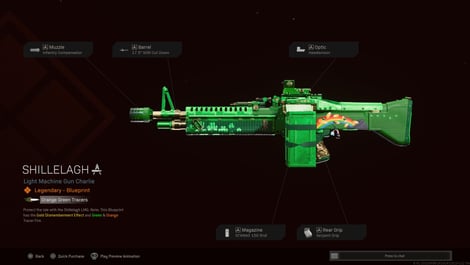 Ugliest Warzone Blueprints Shillelagh