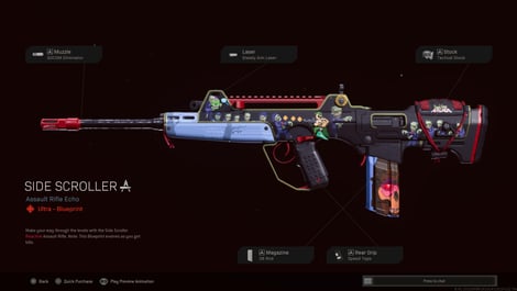 Ugliest Warzone Blueprints Side Scroller