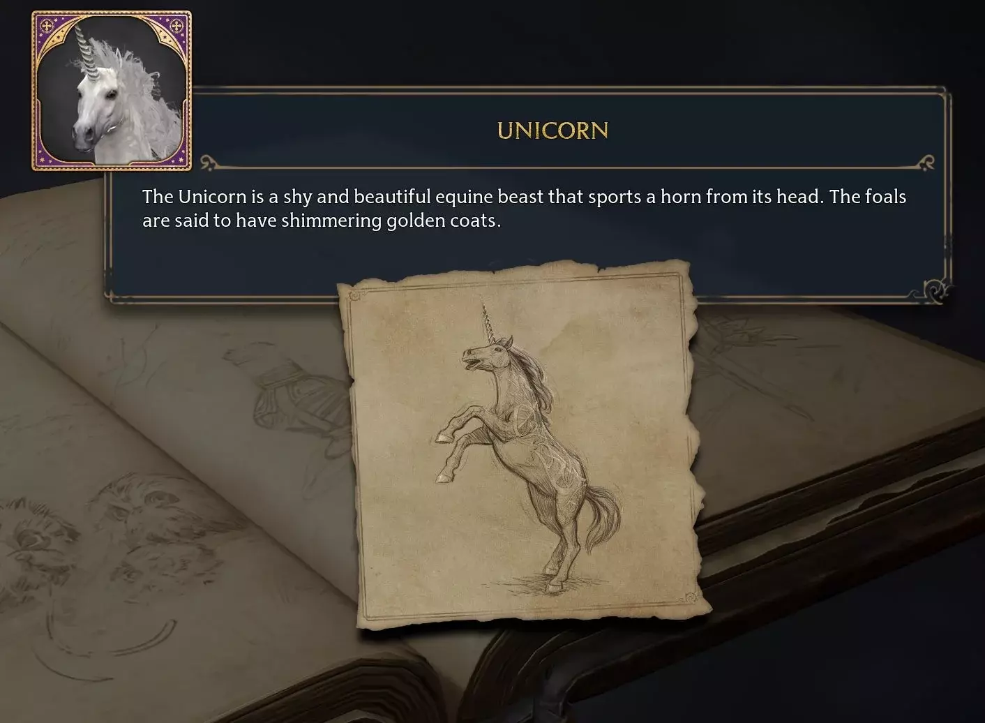 Hogwarts Legacy Unicorn