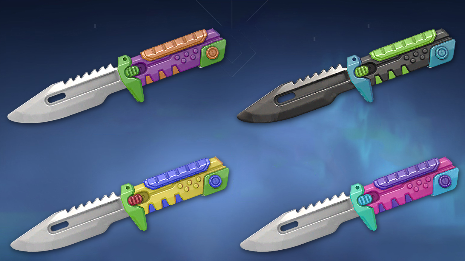 Valorant Blast X Knife Melee Skins