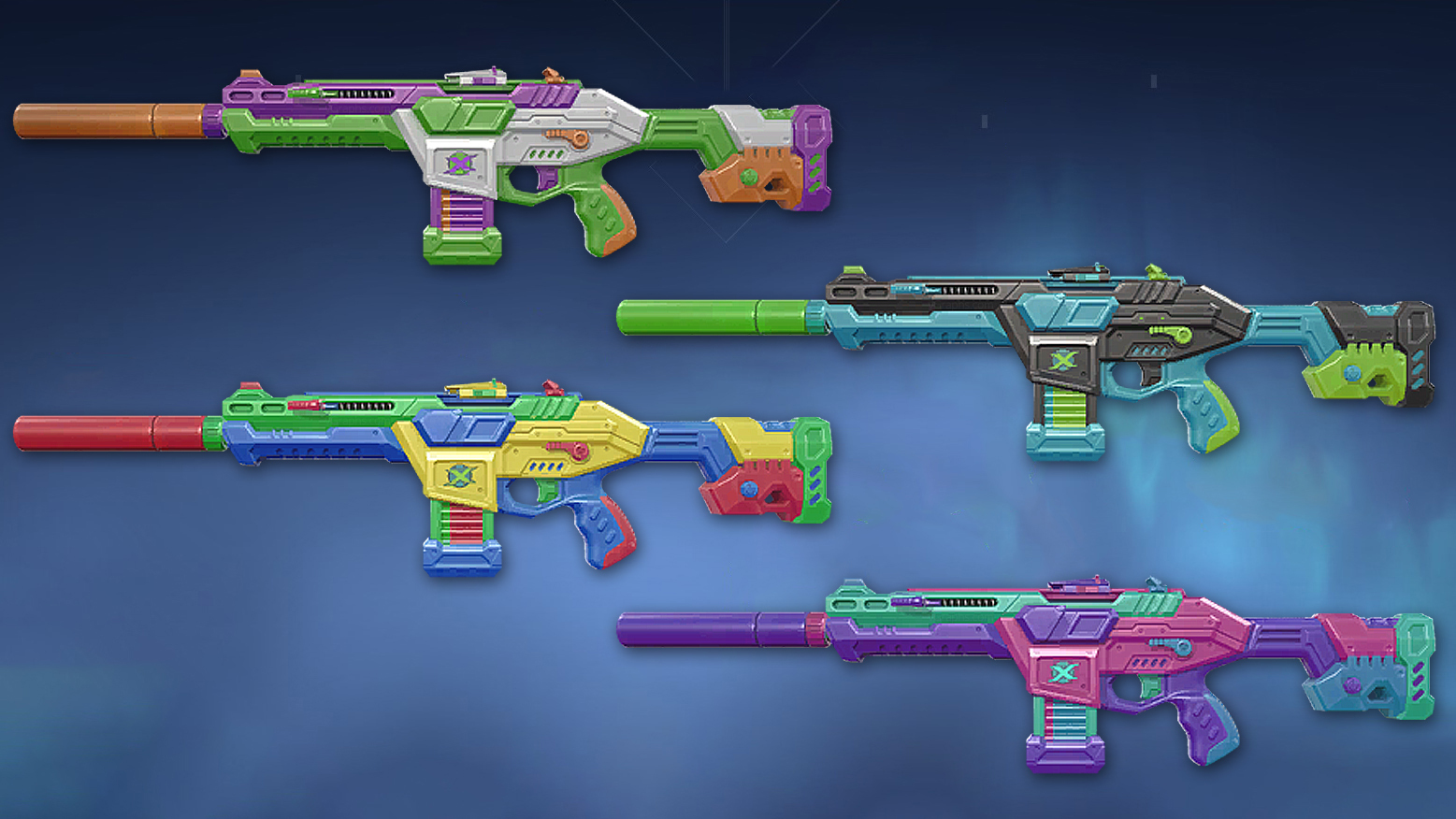Valorant Blast X Phantom Skins