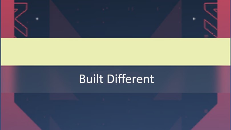 Valorant Built Different Player Title
