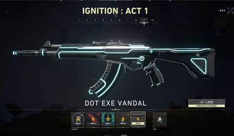 Valorant Dot Exe Vandal skin