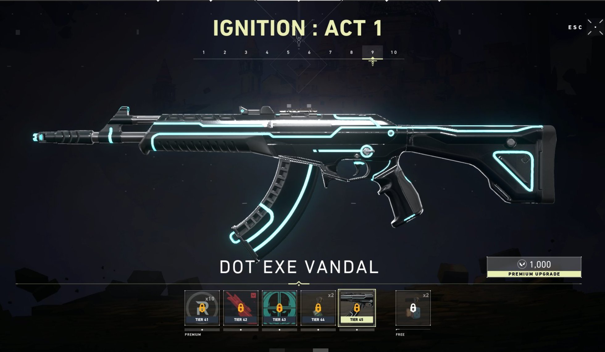 Valorant Dot Exe weapon skin