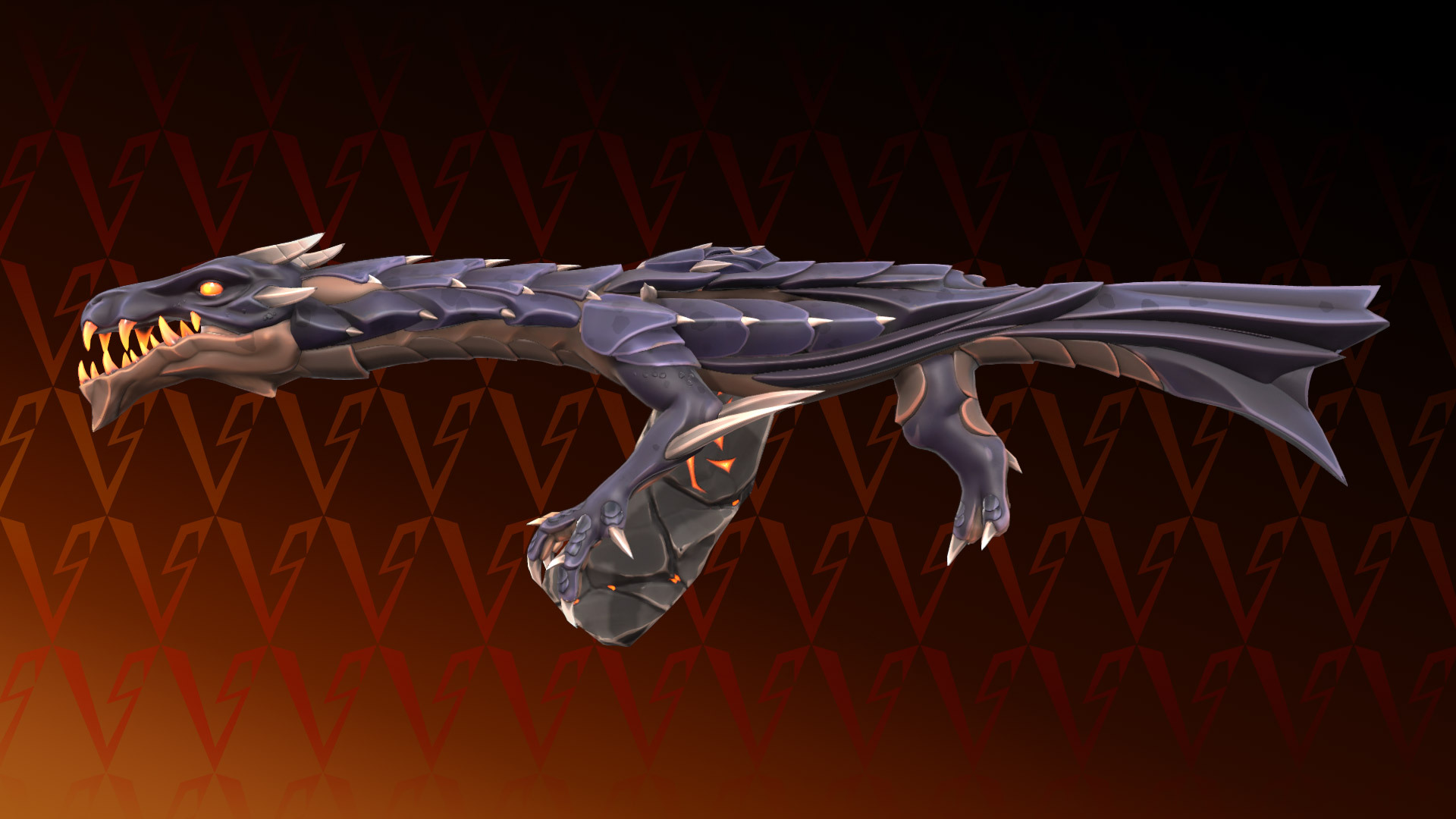 Valorant Elderflame Collection Vandal skin
