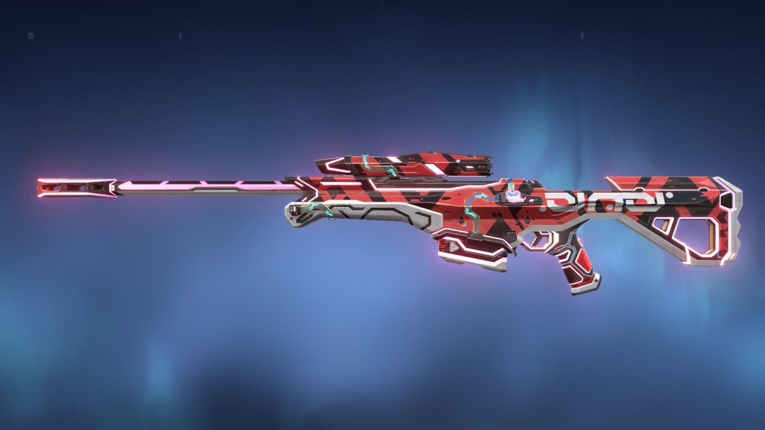 Valorant Glitchpop Operator Red