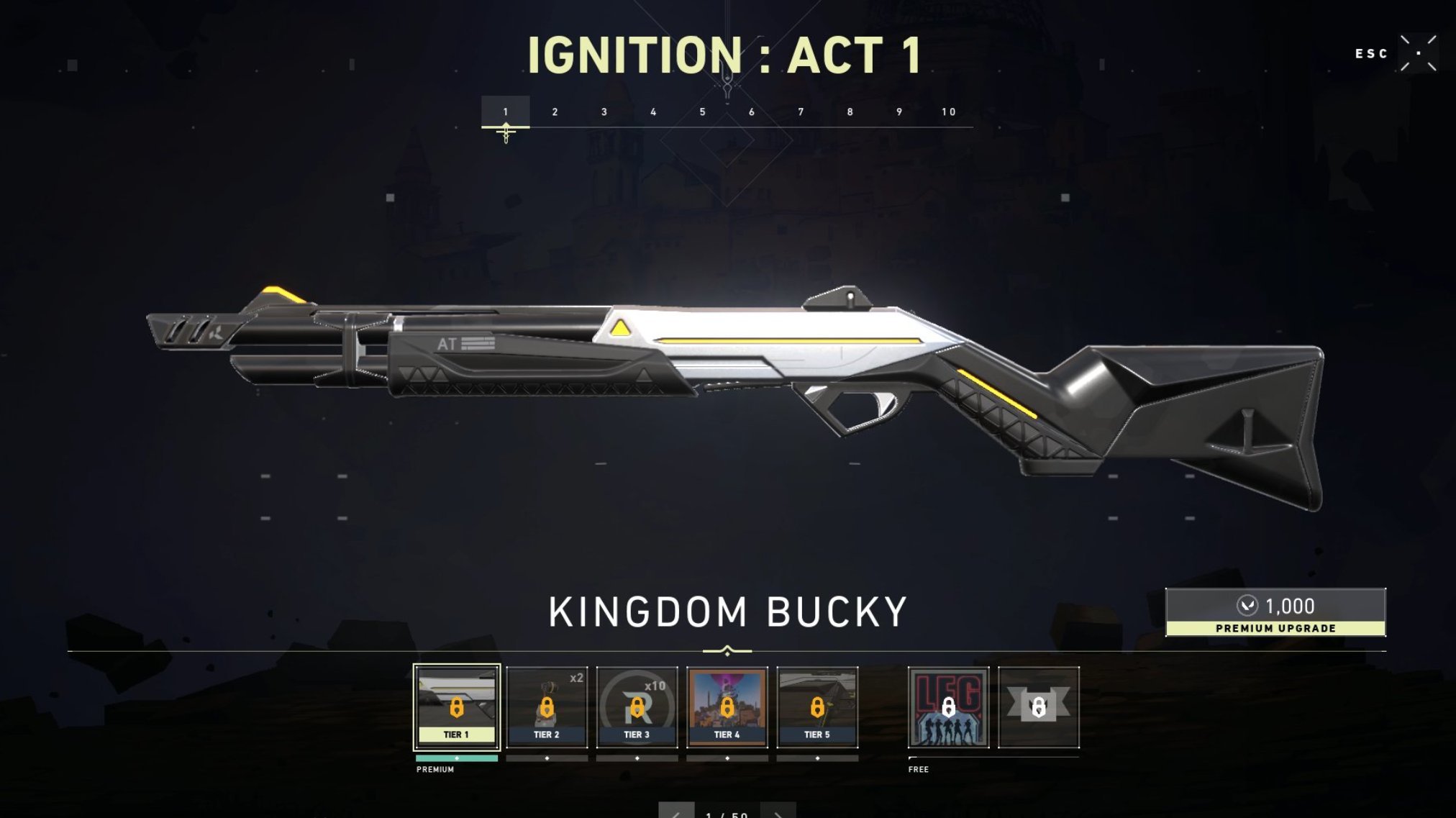 Valorant Kindom weapons skin