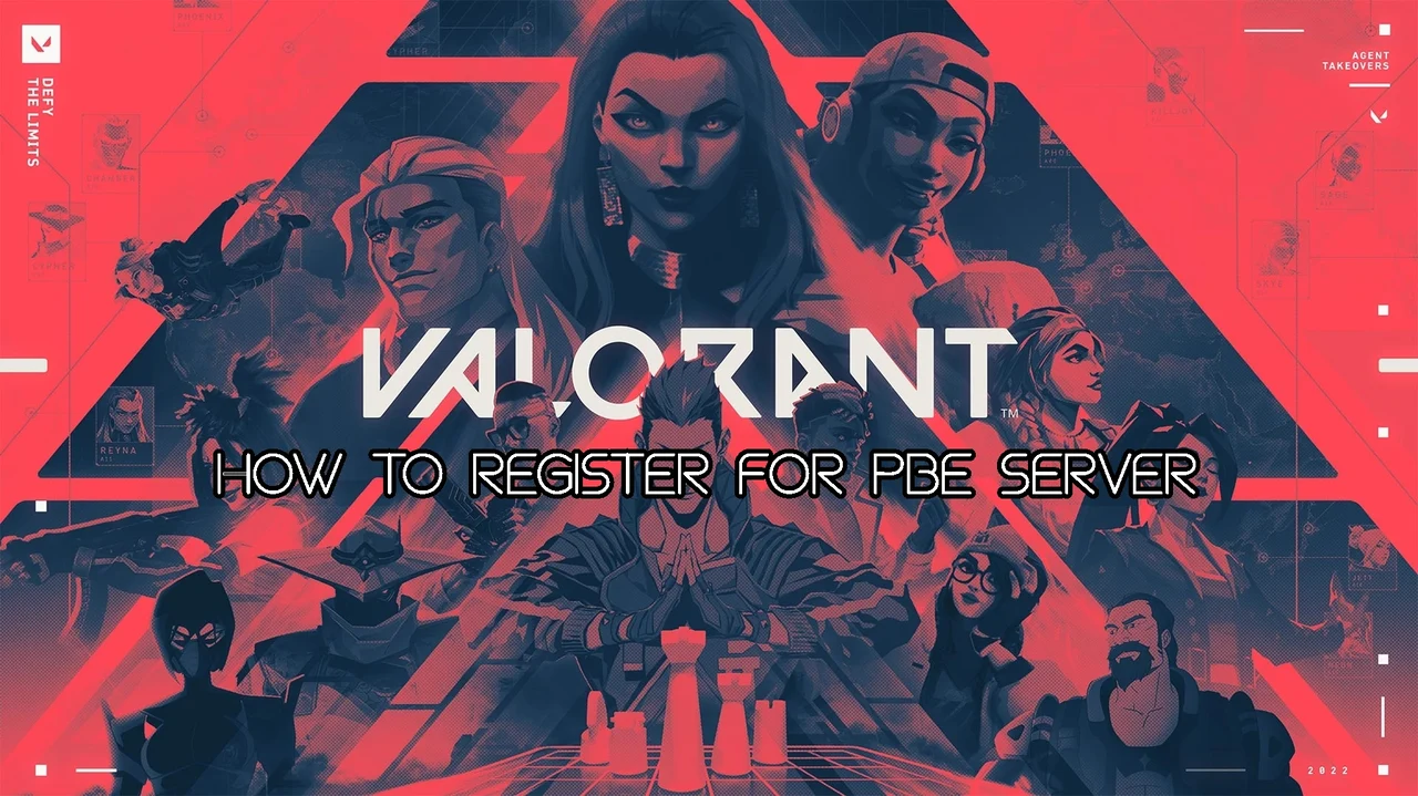 Valorant PBE Server Register How to