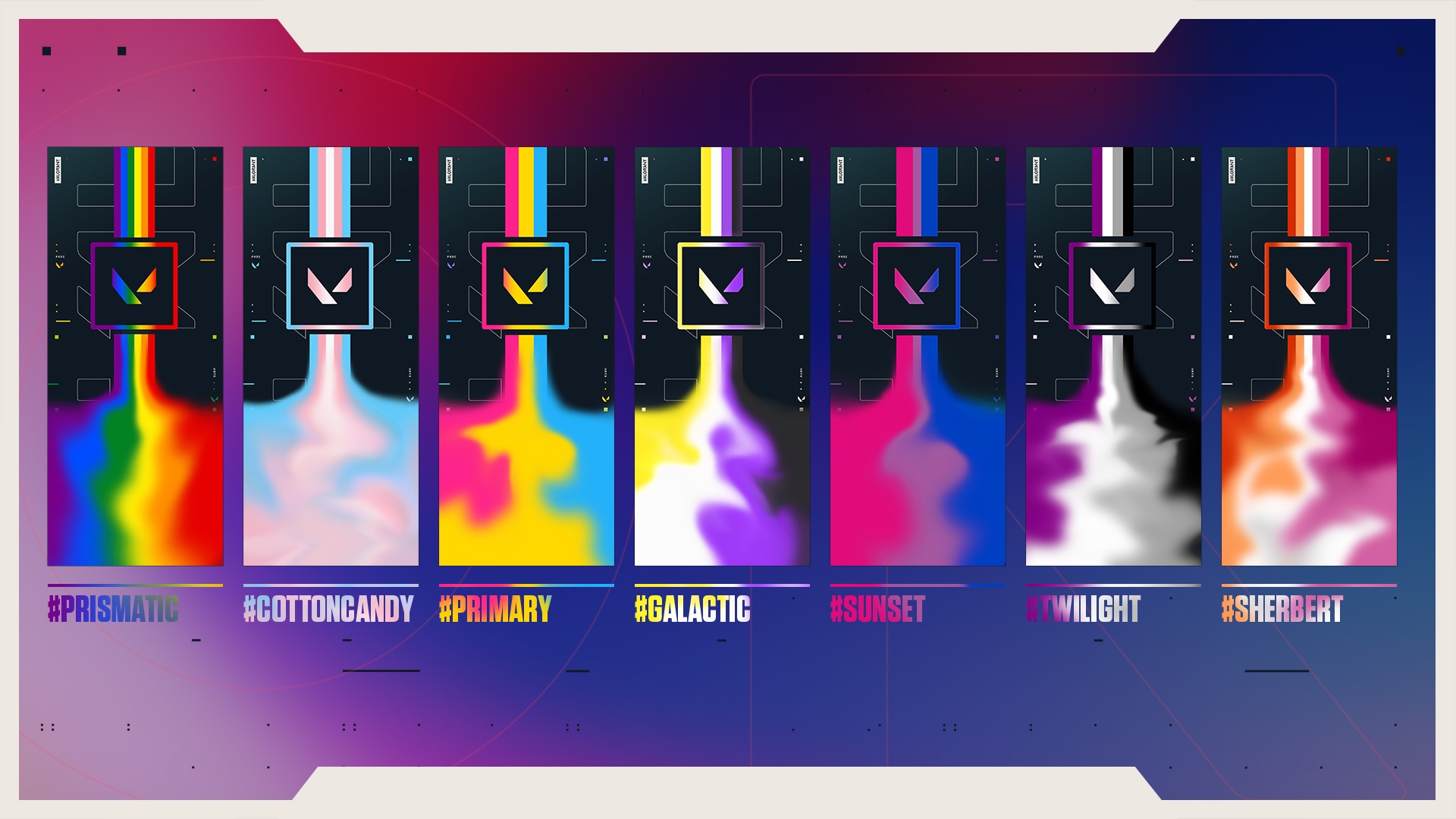 Valorant Pride Cards