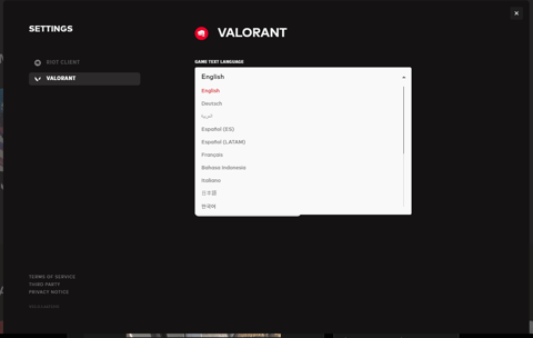 Valorant Text Language1