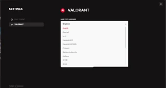 Valorant Text Language1