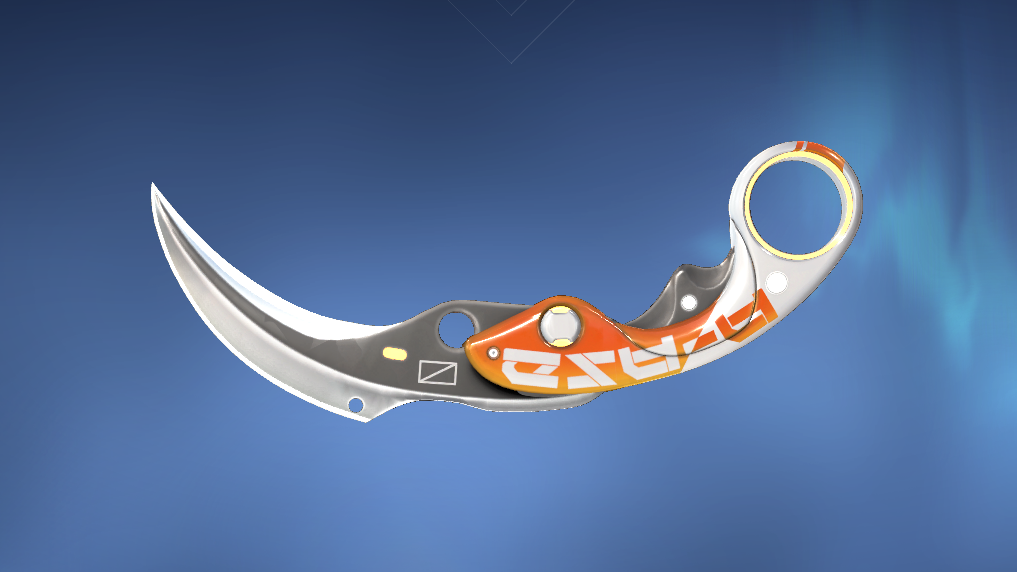 Valorant Velocity Karambit Knife