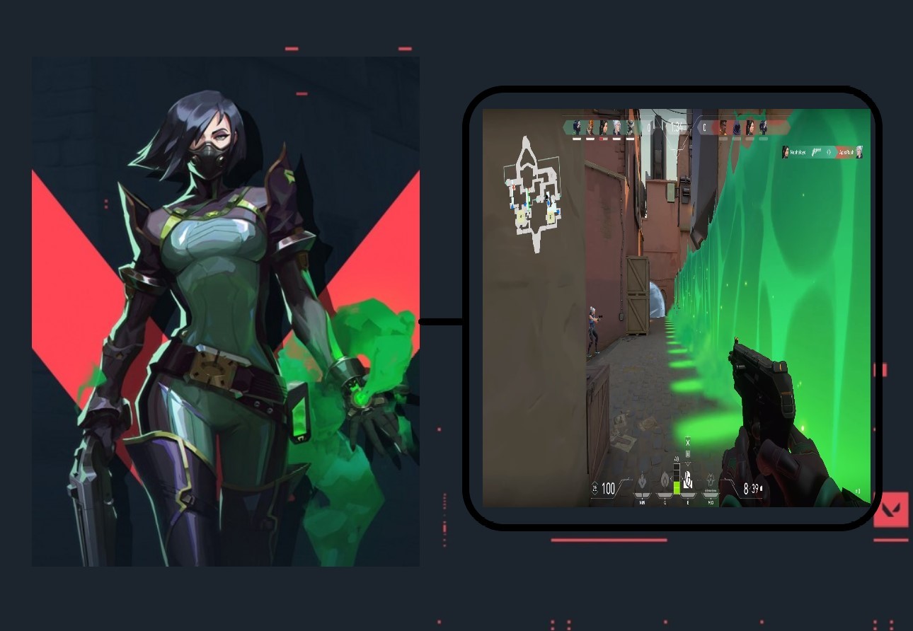 Valorant Viper Toxic Screen Animation