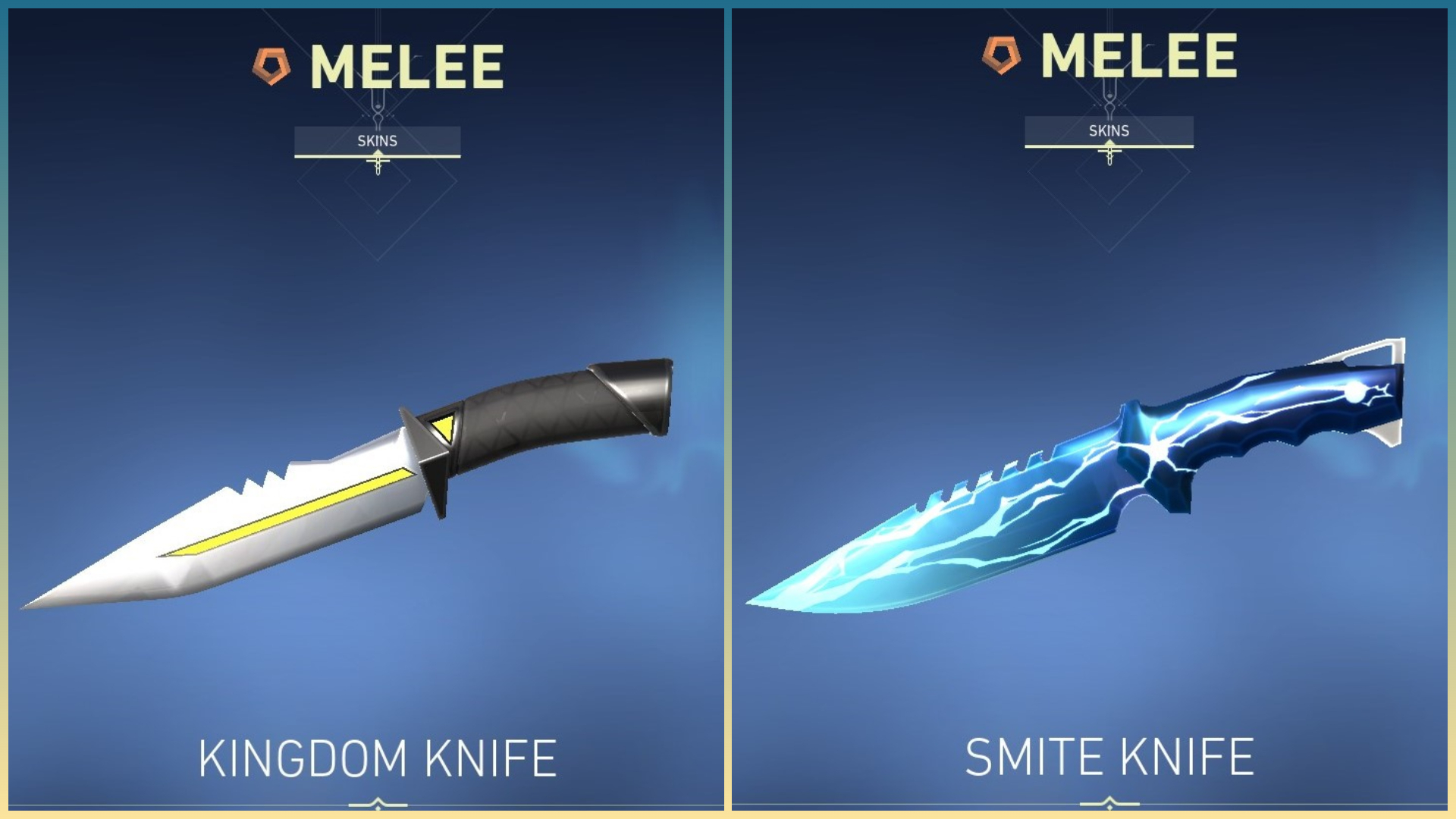 Valorant Worst Knife Skins EG Banner