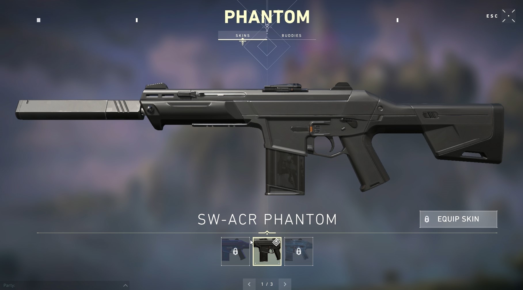 Valorant Phantom rifle