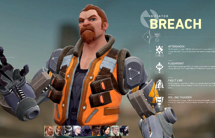 Valorant Breach default