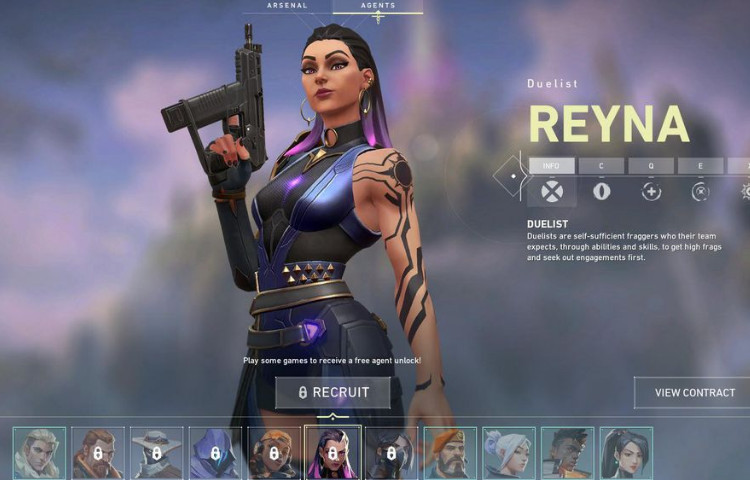 Valorant Reyna default