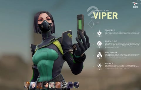 Valorant Viper default