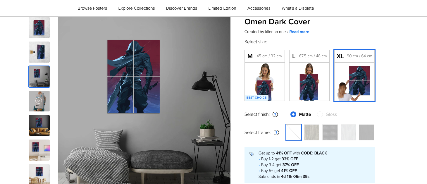 Valorfeed Gift Displate Posters