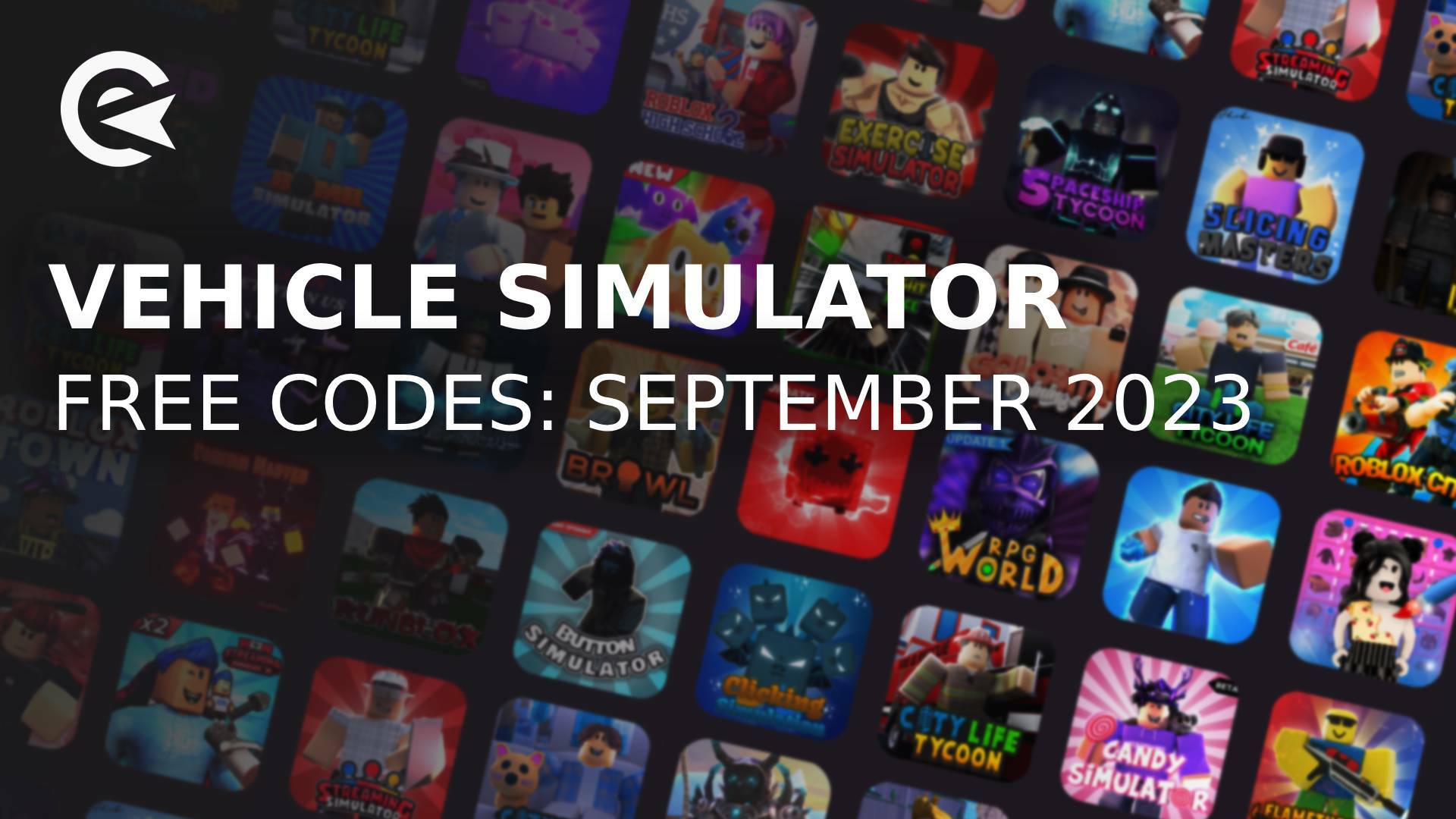 vehicle simulator codes september 2023