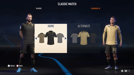 Venenzia Home Kit Away Kit FIFA 23