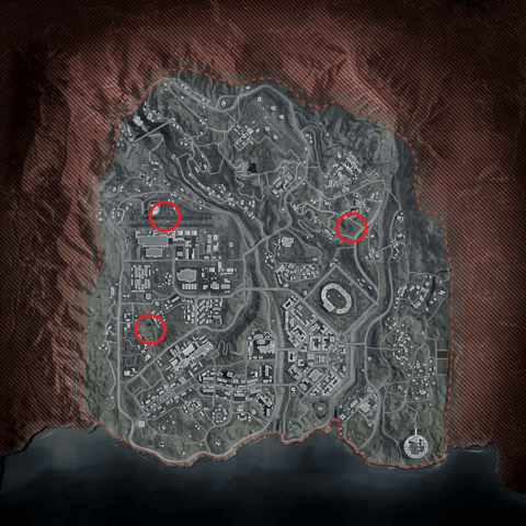 Verdansk 84 Bunker locations