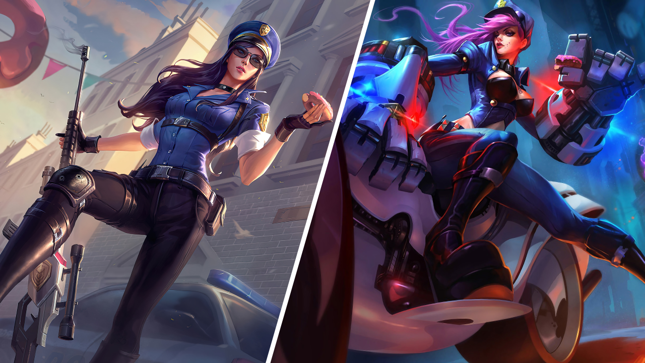 Vi and Caitlyn Couple Skins